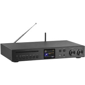 VR-Radio - IRS-715 - Hi-Fi Ontvanger - Zwart - WLAN met Internet Radio