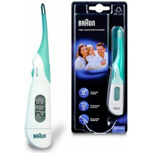 Braun ThermoScan PRT1000 - Thermometer - kabellos - weiß/grün