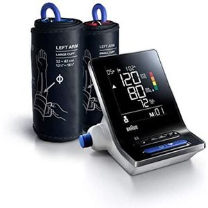 Braun - ExactFit 3 - Bloeddrukmeter - Met 2 Brassards - Leesgemak