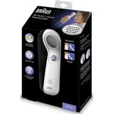 Braun - No Touch Thermometer - Digitale Thermometer - Wit - Met Pilootlicht