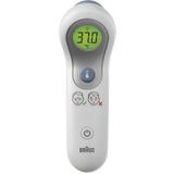 Braun - No Touch Thermometer - Digitale Thermometer - Wit - Met Pilootlicht