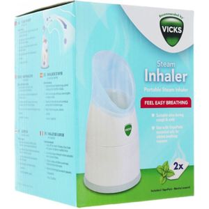 Vicks Stoominhalatieapparaat met 2 VapoPads Menthol