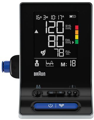 Braun - ExactFit 5 Connect - Bovenarmbloeddrukmeter - Wit - Inclusief Manchetten