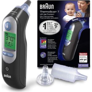 Braun ThermoScan 7 IRT 6520 Black Edition - Lichaamsthermometer