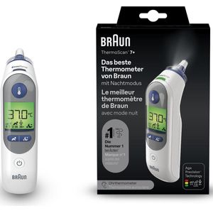 Braun Thermoscan 7 Oorthermometer met nachtmodus
