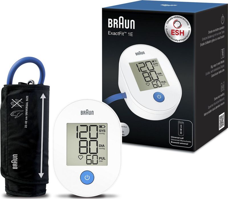 Braun - Exactfit - Bovenarm Bloeddrukmeter - 1 stuk