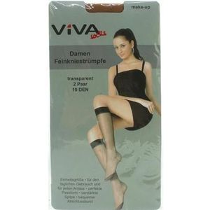VIVA Finesocks One Size Black, Make-upsokken, volwassenen, uniseks, meerkleurig (meerkleurig), eenheidsmaat