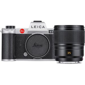Leica SL2 systeemcamera Zilver + Summicron 35mm f/2.0 comp objectief