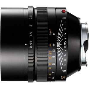 Leica - Noctilux-M 50mm F/0.95 ASPH - Zwart - Lens