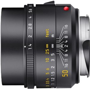 Leica Summilux-M 50mm F/1.4 ASPH - Zwart - Glas