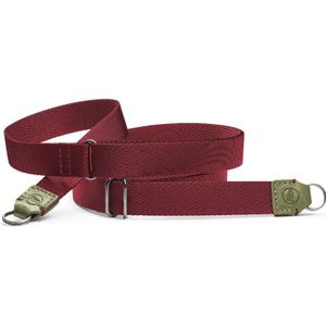 Leica 18569 Carrying Strap fabric / leather olive - burgundy