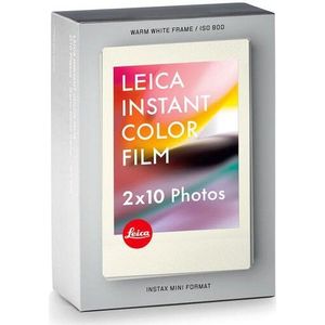 Leica Instant Color Film Warm White Double Pack