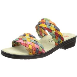 Berkemann Rimini Triest Pantoffels met open hiel voor dames, Rood, 41.5 EU