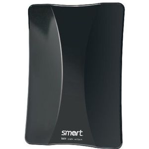 Smart TAT 1 actieve DVB-T kamerantenne (20 dB, ruisonderdrukking) zwart