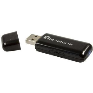 LevelOne Wireless USB-adapter (300 MBps N, Avanit Fynbox compatibel)