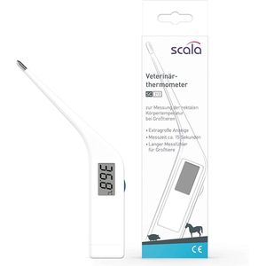 Scala SC 212 Veterinaire thermometer Wit