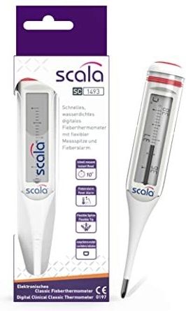 Scala - SC 1493 - Digitale Thermometer - Wit - Flexibele Punt