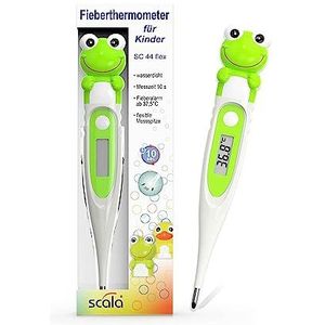 scala Digitale koortsthermometer SC 44 flex Speed 10 Sec kikker Wit Groen