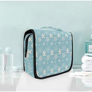 Hangende opvouwbare toilettas elegante schattige ster make-up reisorganizer tassen tas voor vrouwen meisjes badkamer