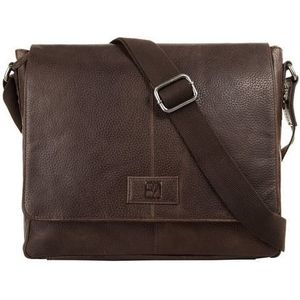 BODENSCHATZ Messenger Bag echt leder