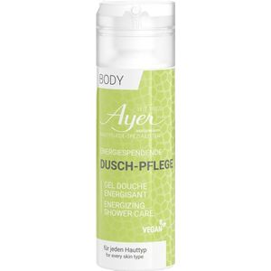 Ayer - Energising Shower Care - Douchegel - 200 ml - Met Natuurlijke Oliën en Extracten van Gember en Citroengras