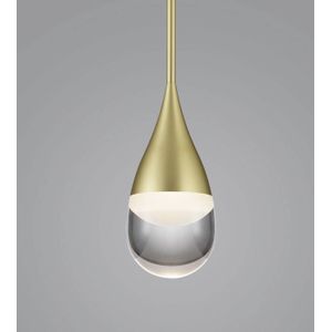 Helestra Deep LED hanglamp, mat goud
