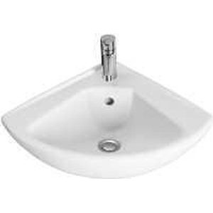 Villeroy & Boch Omnia Compact hoekfontein 55x45cm ceramic+ wit 732740r1