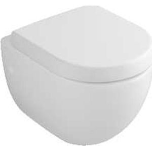 Villeroy & Boch Subway wandclosetpot 56x37cm vlakspoel ceramic+ glans wit 660310R1