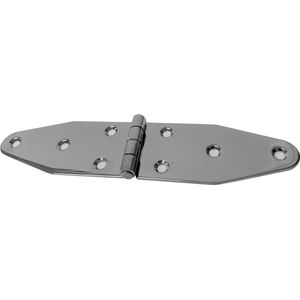 Scharnier uitvoering B 180 x 40 mm RVS-304 (A2)