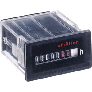 Müller BW 30.18 230V 50Hz Bedrijfsurenteller Roltelwerk