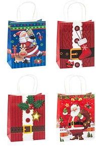 12 TSI Geschenktaschen Weihnachten Serie 3 Motiv sortiert 18,0 x 23,0 cm