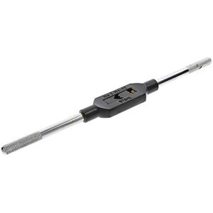 Volkel No.2 Kneedbaar ijzer Verstelbare Bar Type Tap Wrench voor Vierkant Tussen 3-9.0mm