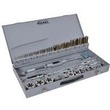 Handtappenset - 42-delig - Inclusief Spiraalboren - DIN 352