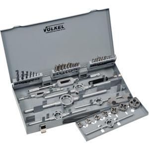 Volkel handtap en draadsnijset M3 - 12, 42 delig