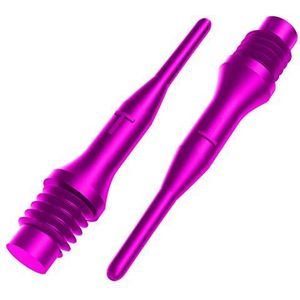 BULL'S Volwassenen Tefo-x Soft Tips Neon Roze 6mm 100's, roze, 100