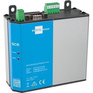 Insys SCR-E300 1.1 LAN-TO-LAN ROUTER IN, Router, Grijs