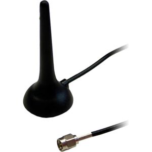 Insys - icom - Netwerkantenne - Magnetische Voet - Wi-Fi 2.4 GHz - 1,5 meter Kabel
