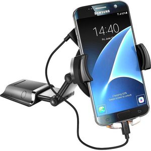 THB Powerkit Qi universele houder met draadloze oplader en usb aansluiting