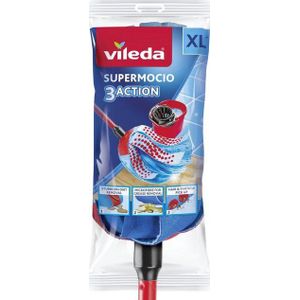 Vileda Super Mocio 3D Mop en Steel