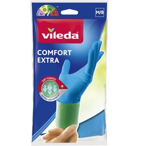 Vileda Comfort Extra M Handschoenen - Latex - Maat M