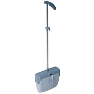 Vileda gesloten stofblik Dustpan, met aluminium steel