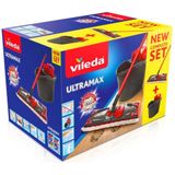 Vileda UltraMax Power 2in1 Complete set - Vlakke microvezelmop+emmer met pers