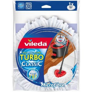 Vileda Navulverpakking voor Turbo en Easy Wring & Clean, microvezel, wit