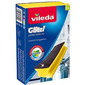 Vileda Glitzi Jumbo krachtig met antibac â€“ extra slijtvast ook op grote oppervlakken.