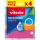 10x Vileda Microvezeldoek Colors 4 stuks