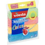 Microvezeldoeken Vileda Colors 4 Microactive Multipack VILEDA