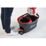 Vileda - Turbo - Dweilmopset - Rood - Microvezel - Inclusief Pedaalemmer