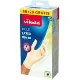 Vileda Natural Latex Handschoenen 100 Stuks