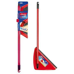 Vileda DuActiva Stofbezem + schep met lange steel