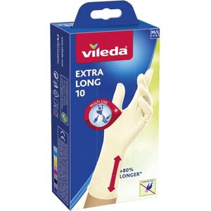 12x Vileda Extra Long Handschoenen 10 stuks